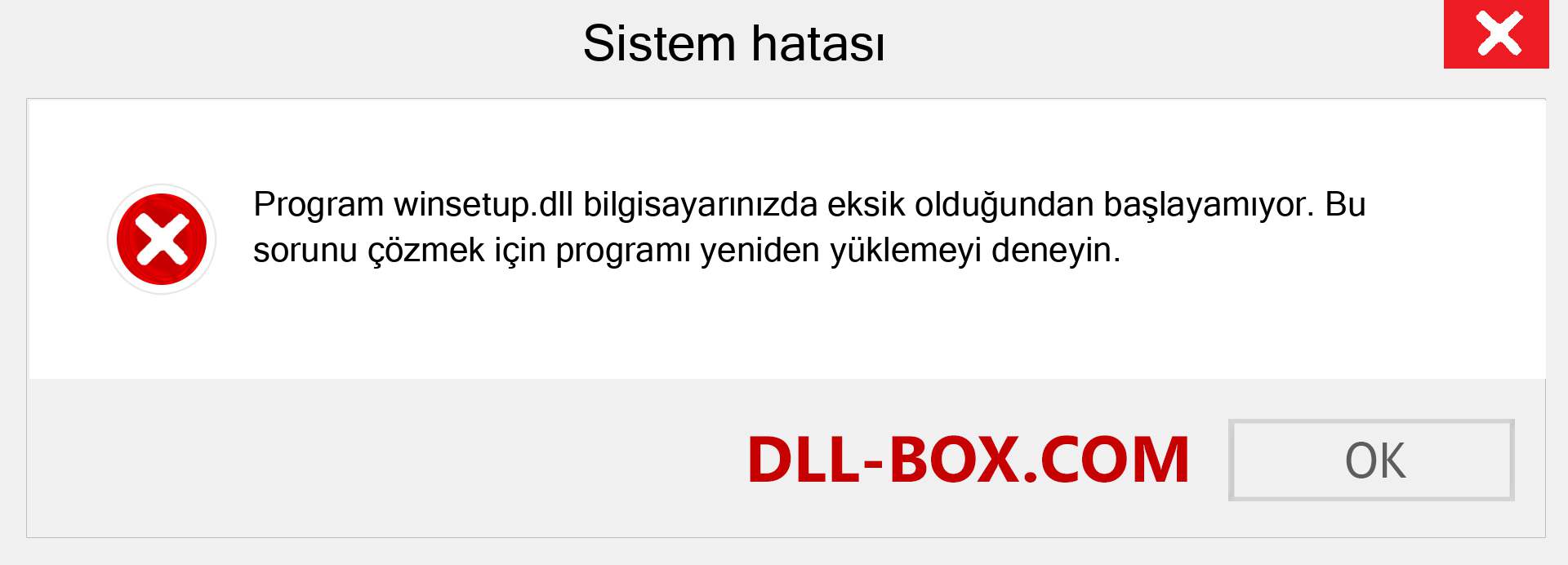 winsetup.dll dosyası eksik mi? Windows 7, 8, 10 için İndirin - Windows'ta winsetup dll Eksik Hatasını Düzeltin, fotoğraflar, resimler